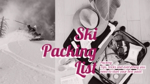 Reusable Ski Packing Checklist
